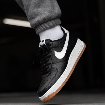 air force 1 low black white